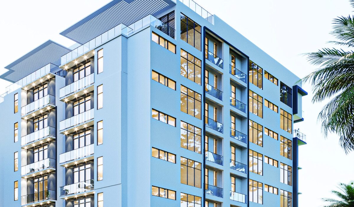 Legacy Condos exterior architectural visualisation