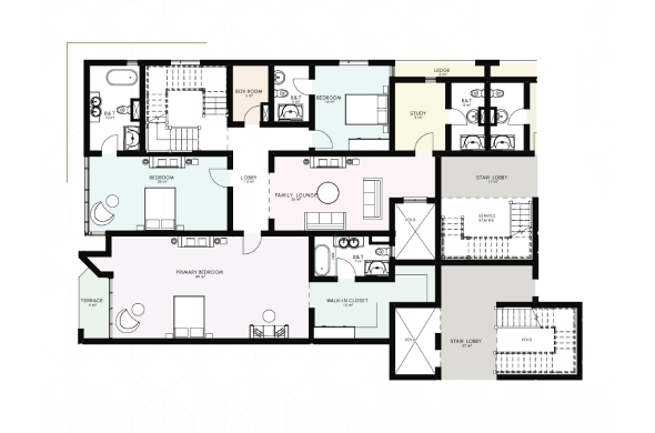 Legacy Condos — Four Bedroom Maisonettes Penthouse Ul