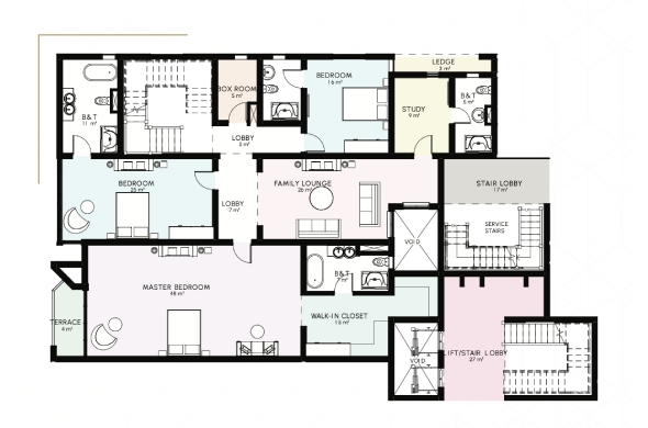 Legacy Condos — Four Bedroom Maisonettes Ll